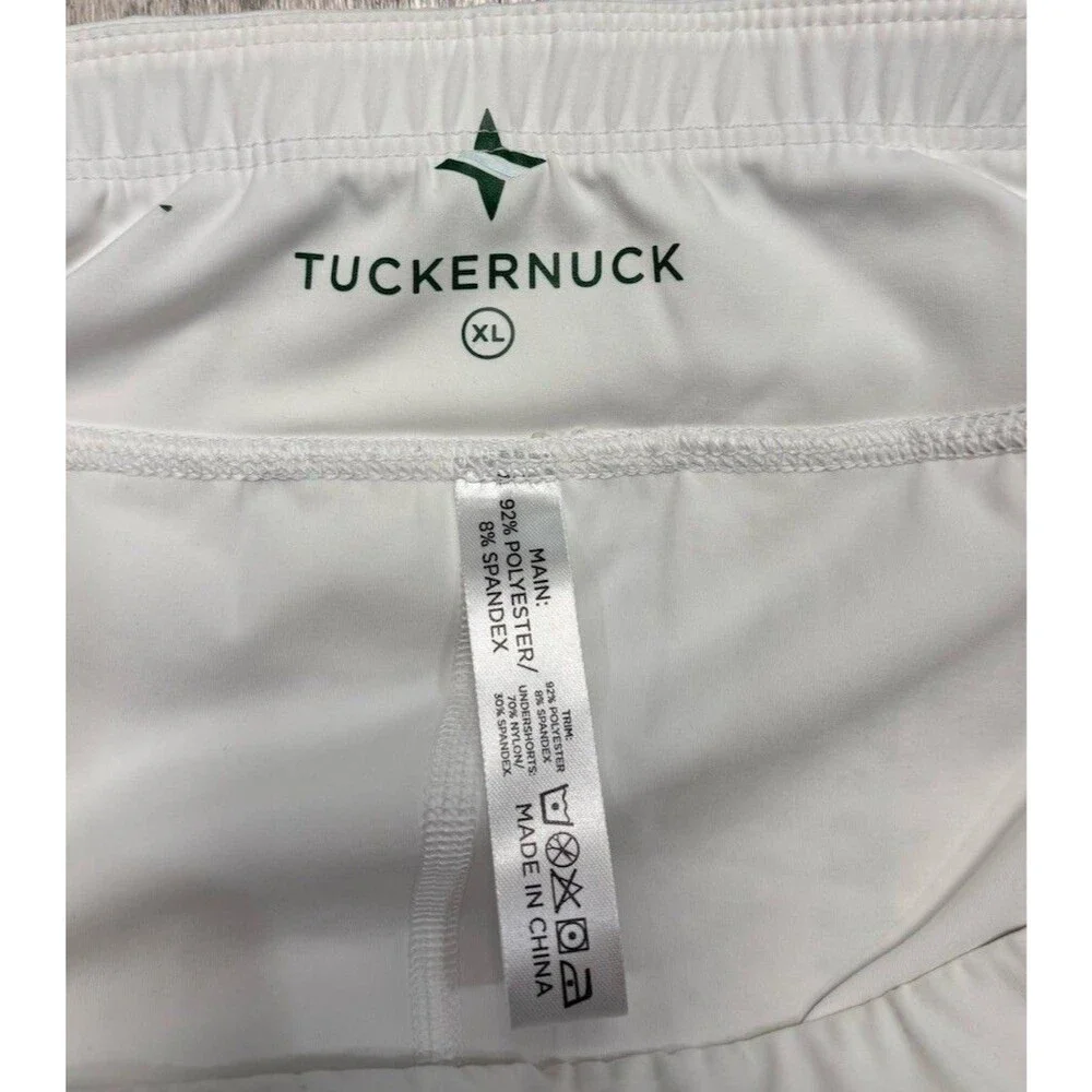 Tuckernuck White Cane Williams Tennis Skirt Eyelet Athletic XL Pickleball Golf
